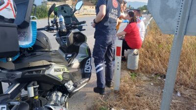 Bursa'nın Orhangazi ilçesinde İznik yolu üzerinde meydana gelen kazada, aynı