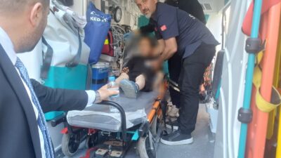 Bursa'nın Orhangazi ilçesinde kentin en işlek caddelerinden birinde meydana gelen