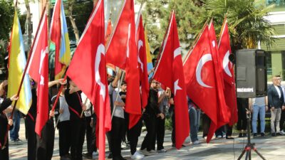 Bursa’nın Orhangazi ilçesinde, Gazi Mustafa Kemal Atatürk’ün Samsun’a çıkarak Milli