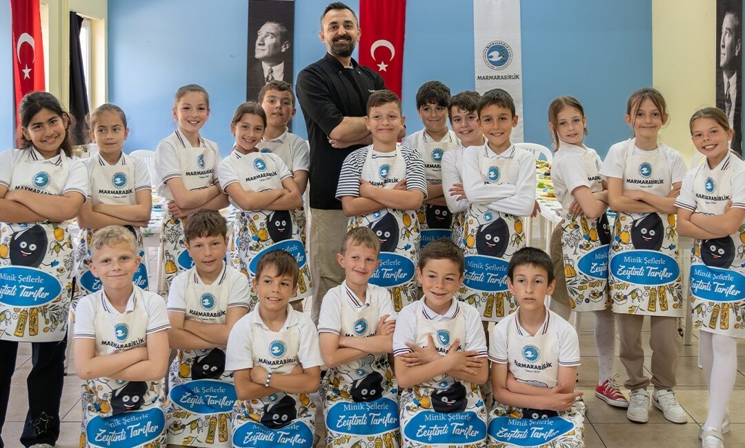 Marmarabirlik’in çocuklarda sağlıklı beslenme bilinci oluşturmak ve zeytin kültürünü gelecek