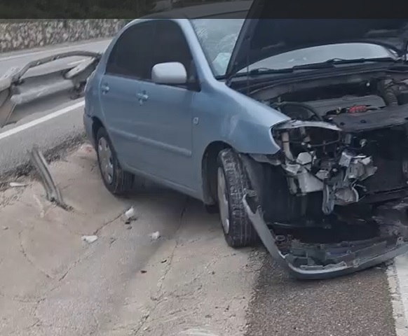 Bursa'nın Orhangazi ilçesi ile Yalova yolu üzerinde meydana gelen trafik