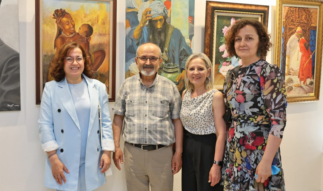 Bursa Kent Konseyi Ressamlar Çalışma Grubu’nun hazırladığı ‘Yaza Merhaba’ resim