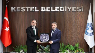 Bursa Büyükşehir Belediyesi Başkan Vekili Şahin Biba, Kestel ilçesinde Büyükşehir