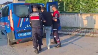 Bursa İl Jandarma Komutanlığı tarafından İnegöl’de uyuşturucu madde ticareti yaptığı