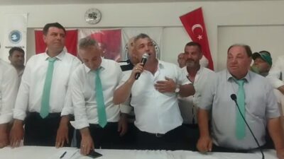 Bursa'nın İznik ilçesinde gerçekleştirilen Marmarabirlik İznik Zeytin Tarım Satış Kooperatifi