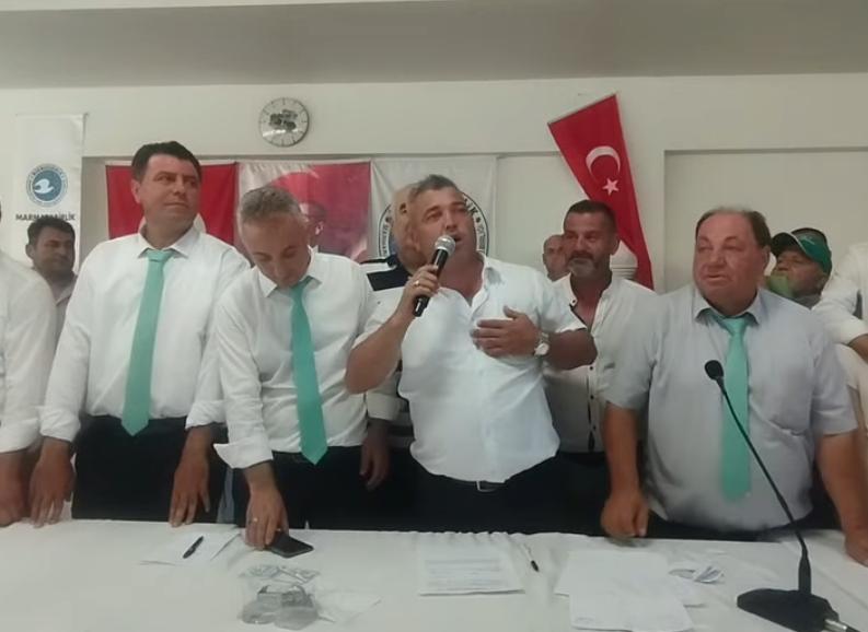 Bursa'nın İznik ilçesinde gerçekleştirilen Marmarabirlik İznik Zeytin Tarım Satış Kooperatifi
