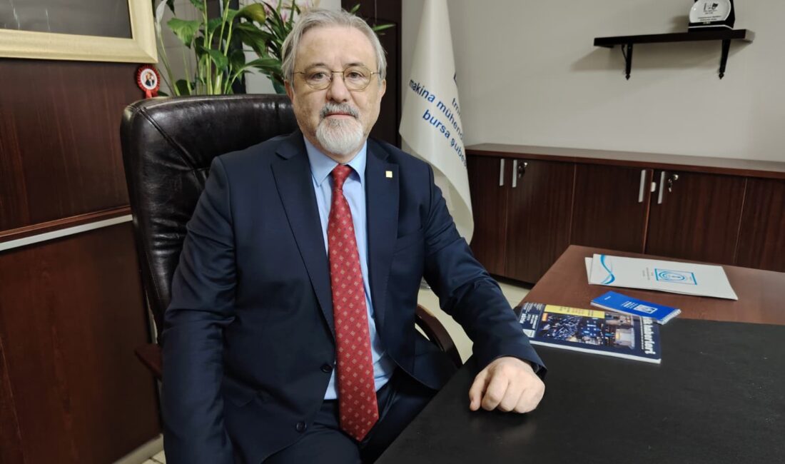 TMMOB Makina Mühendisleri Odası Bursa Şubesi Yönetim Kurulu Başkanı Murat