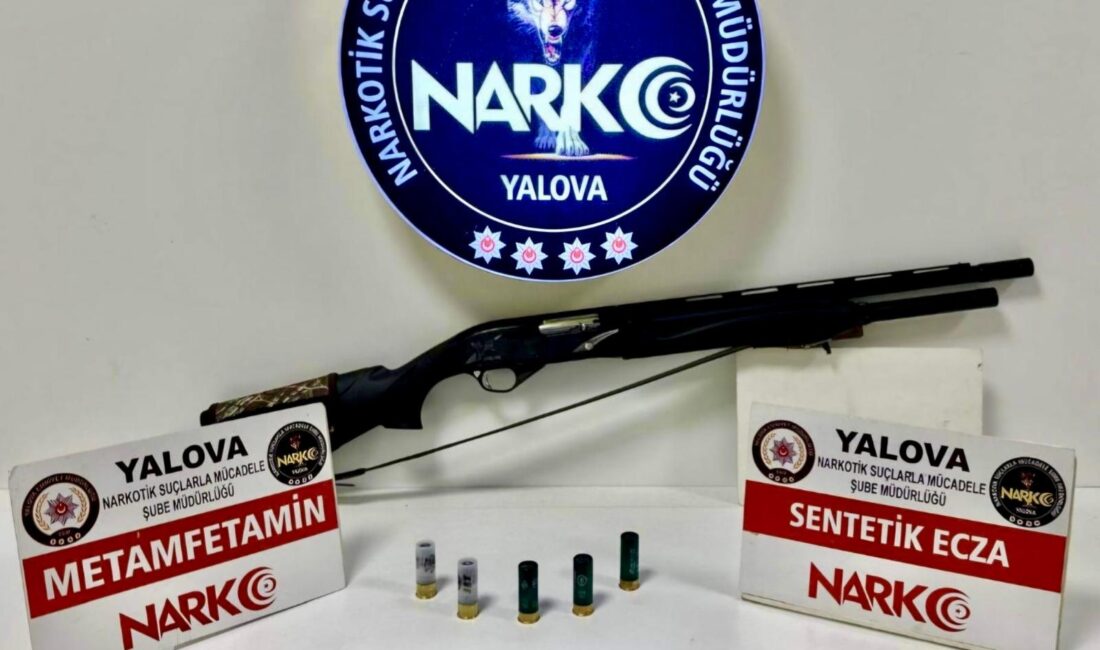 Yalova İl Emniyet Müdürlüğü Narkotik Suçlarla Mücadele Şube Müdürlüğü ekiplerince