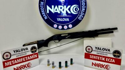 Yalova İl Emniyet Müdürlüğü Narkotik Suçlarla Mücadele Şube Müdürlüğü ekiplerince