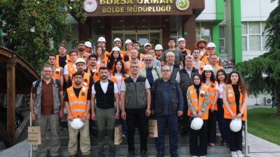 İstanbul Üniversitesi-Cerrahpaşa Orman Fakültesi 4. sınıf öğrencileri, uygulamalı eğitim programı