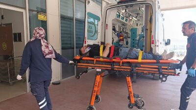 Bursa'nın Orhangazi ilçesinde Göl yolu üzerinde meydana gelen trafik kazasında