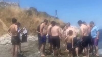 Bursa'nın Mudanya ilçesinde serinlemek amacıyla denize giren 60 yaşındaki S.Ç.,