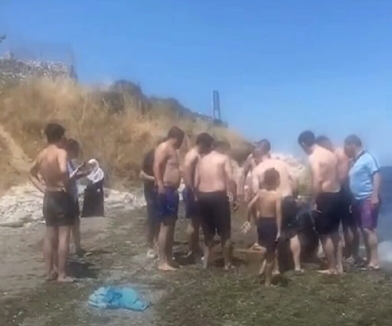 Bursa'nın Mudanya ilçesinde serinlemek amacıyla denize giren 60 yaşındaki S.Ç.,