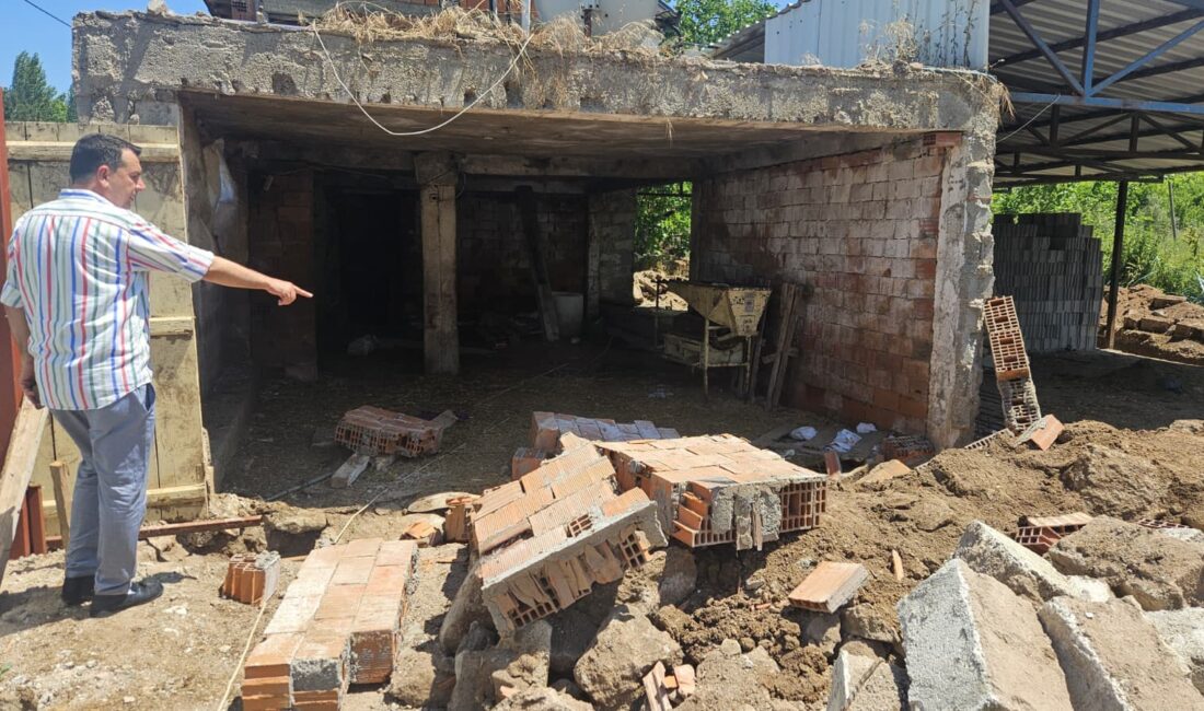 Bursa'nın Orhangazi ilçesine bağlı kırsal Paşapınar Mahallesi'nde meydana gelen iş