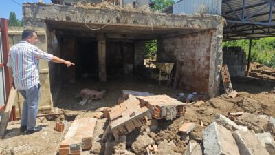 Bursa'nın Orhangazi ilçesine bağlı kırsal Paşapınar Mahallesi'nde meydana gelen iş