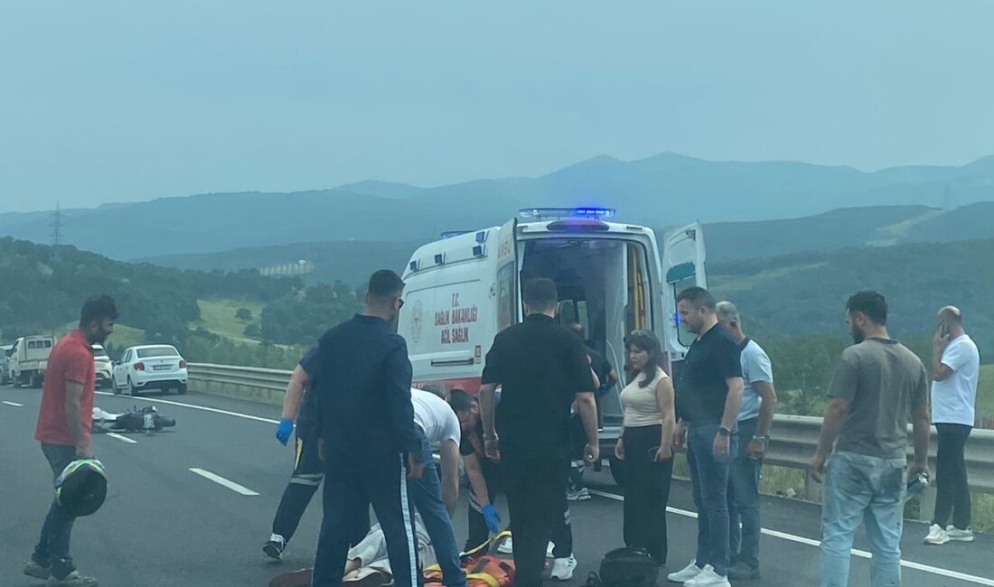 Yalova - Bursa yolu süpürgelik mevkiinde meydana gelen trafik kazasında