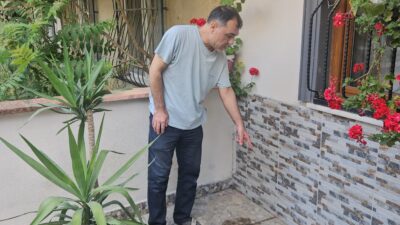 Bursa'nın Orhangazi ilçesinde; 4 katlı evin giriş katında oturan Ahmet