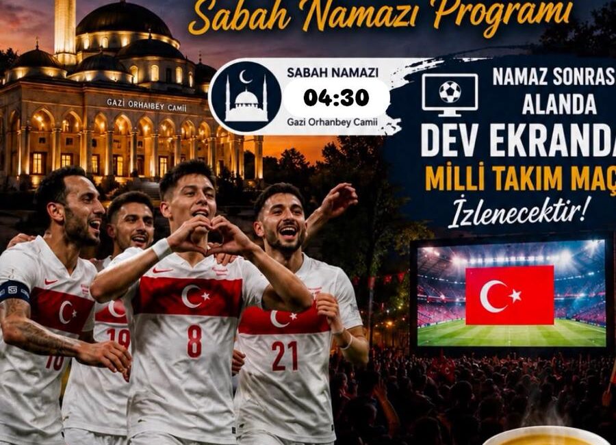 Orhangazi Bursasporlular Derneği, 14 Haziran Pazar günü Teksas Namaz Grubu