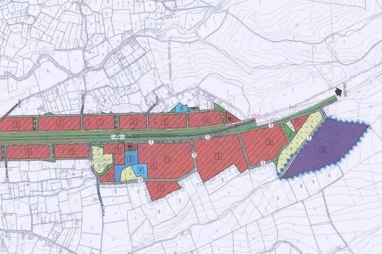 Bursa'nın Orhangazi ilçesinde yeni sanayi sitesi projesinin yapılacağı Cihanköy ve