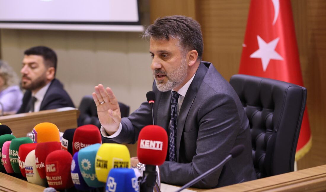 Bursa Büyükşehir Belediyesi Başkan Vekili Şahin Biba, Büyükşehir Belediye Meclisi’nin