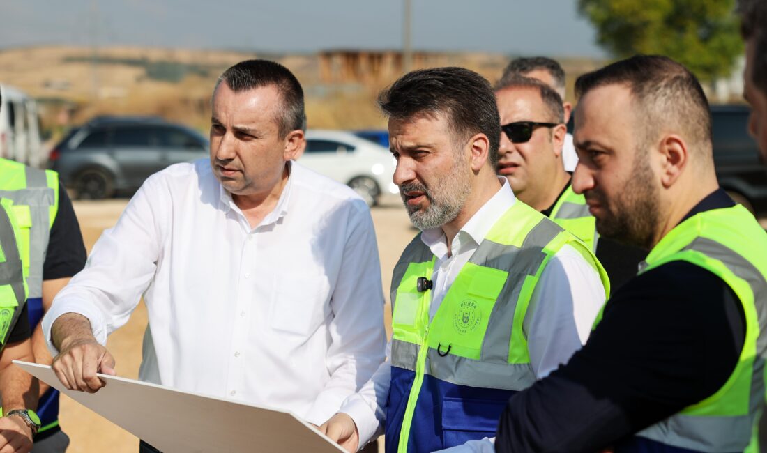 Bursa Büyükşehir Belediyesi Başkan Vekili Şahin Biba, Nilüfer’de yeni imar