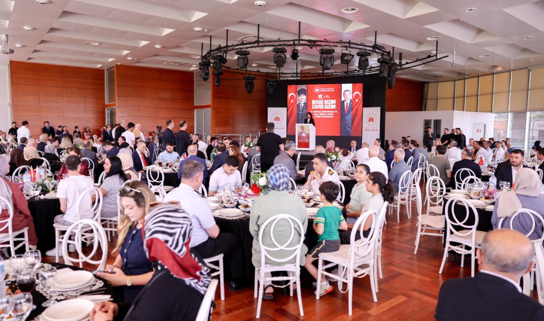 Bursa Valiliği, 15 Temmuz Demokrasi ve Milli Birlik Günü etkinlikleri