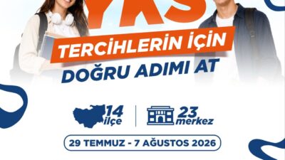 Bursa Büyükşehir Belediyesi, Yükseköğretim Kurumları Sınavı (YKS) sonuçlarının açıklanmasının ardından