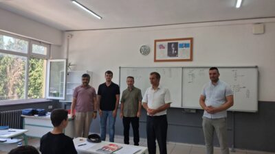 Orhangazi İlçe Milli Eğitim Müdürü Erol Şanlıtürk, ilçe milli eğitim