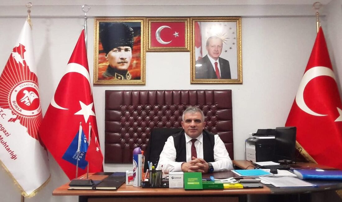 Bursa'nın Orhangazi ilçesine bağlı Mahmudiye Mahallesi Muhtarı Veysel Üstün'ün babası