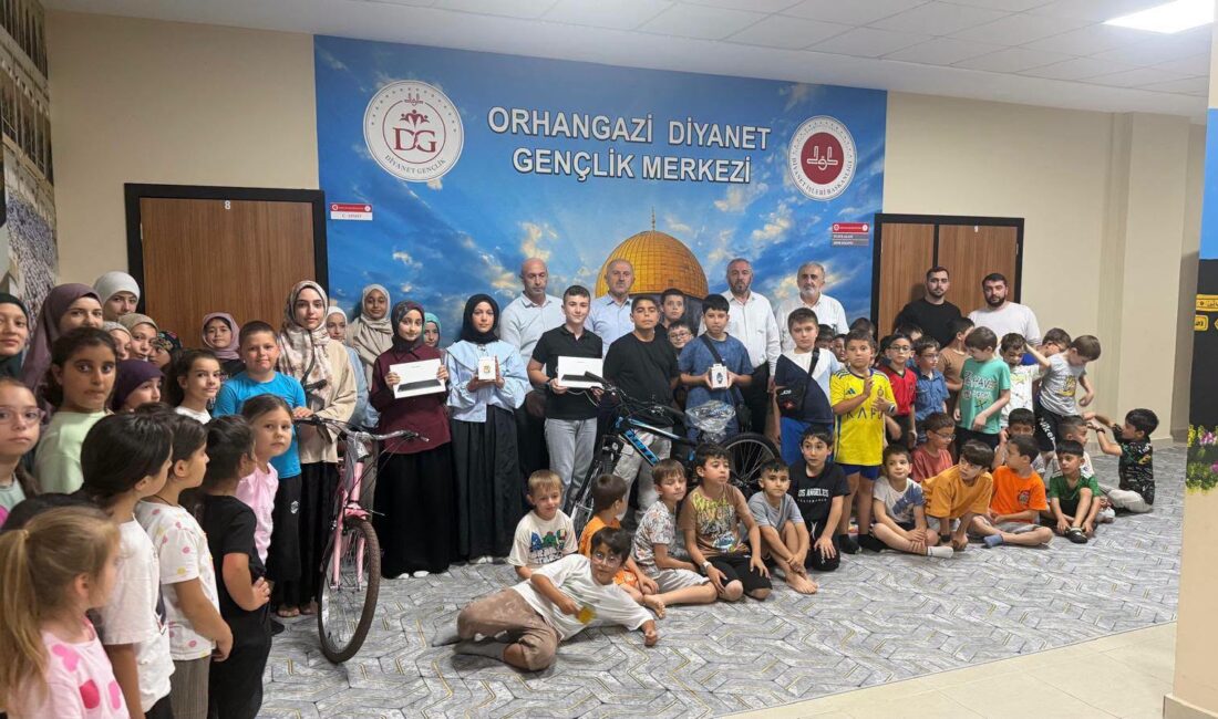 Bursa'nın Orhangazi ilçesinde, Orhangazi Müftülüğü Diyanet Gençlik Koordinatörlüğü bünyesinde yürütülen