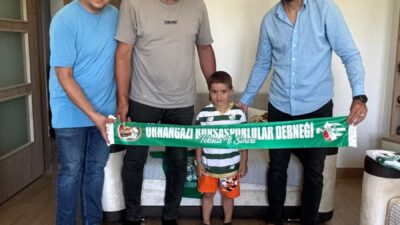 Bursa'nın Orhangazi ilçesinde faaliyetlerini sürdüren Orhangazi Bursasporlular Derneği, lösemi tedavisi