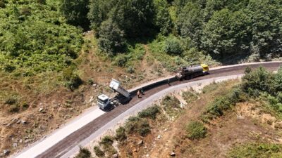 Bursa'nın Orhangazi ilçesine bağlı Hamzalı Mahallesi ile Yalova'nın Güneyköyü'nü birbirine