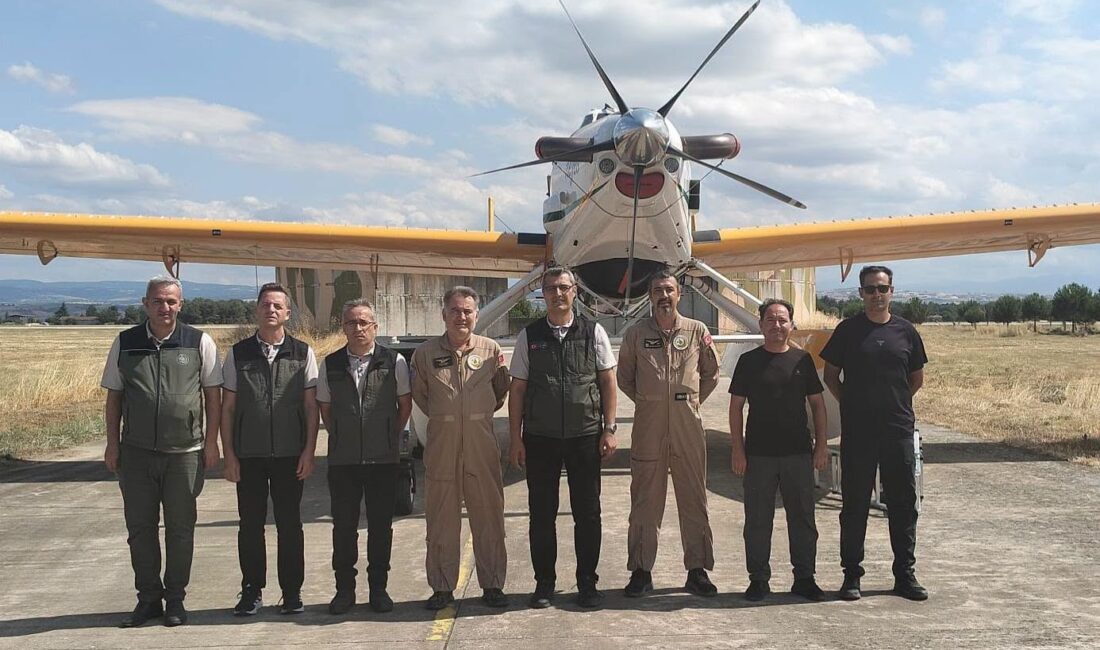 Orman Genel Müdürlüğü envanterinde yer alan 2 adet Air Tractor