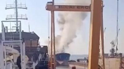 Yalova'nın Altınova ilçesindeki Tersaneler Bölgesi'nde meydana gelen tanker patlamasının ardından