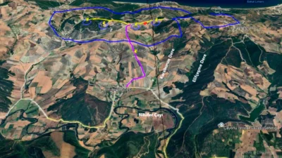 Bursa'nın Mudanya ilçesinde yapılması planlanan rüzgar enerjisi santrali ve elektrik
