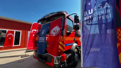 Bursa'da afetlere karşı hazırlık ve müdahale kapasitesini güçlendirmek amacıyla yapımı