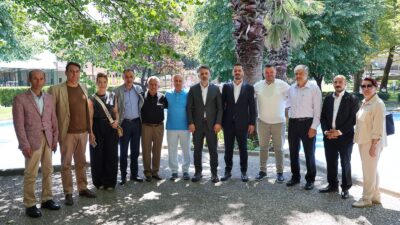 Bursa Büyükşehir Belediyesi Başkanvekili Şahin Biba, Osmangazi ilçesine bağlı 15