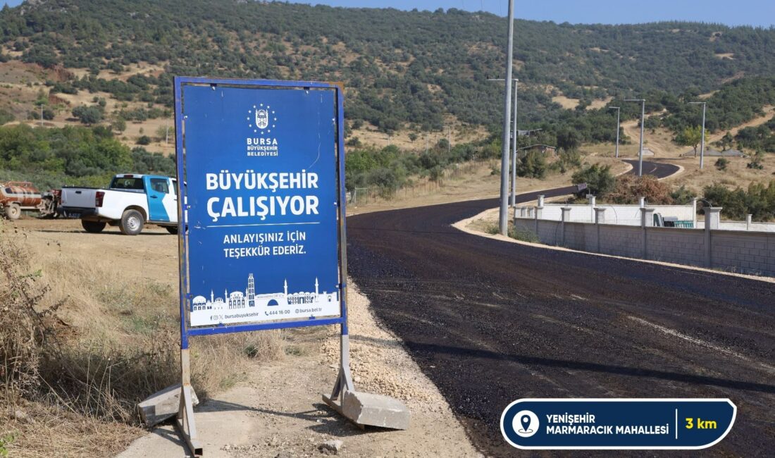 Bursa Büyükşehir Belediyesi, il genelinde sürdürdüğü ulaşım ağını güçlendirme yatırımları