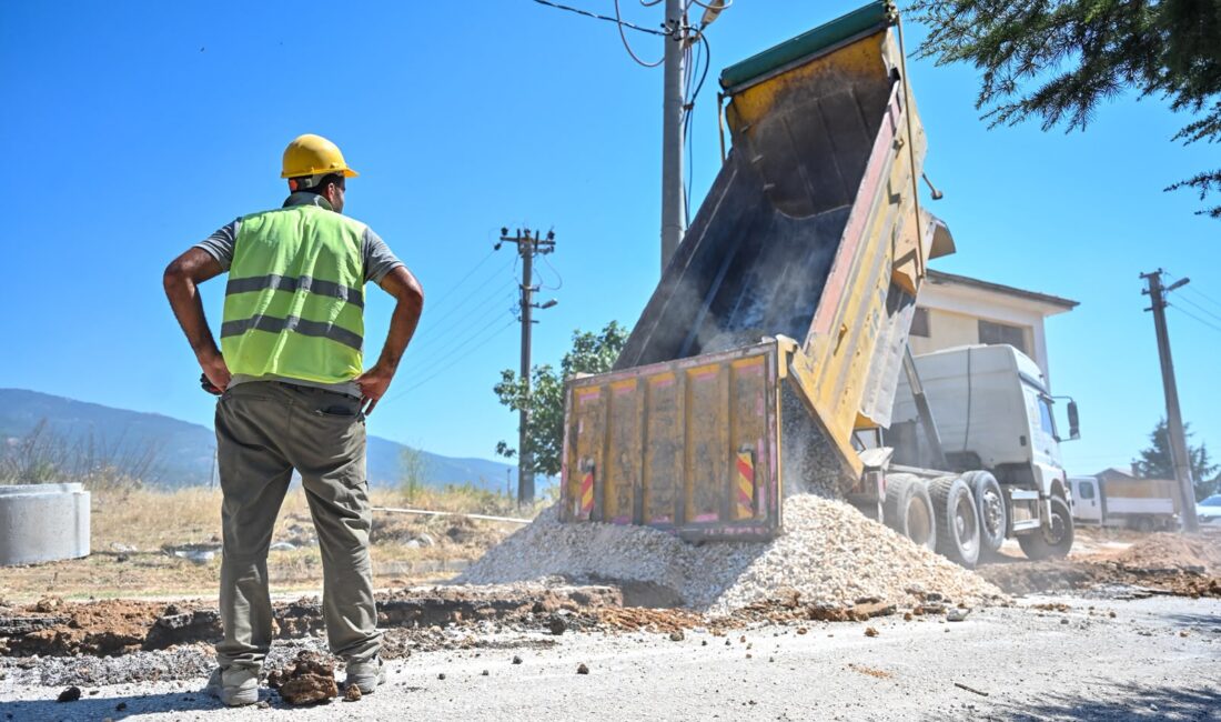 Bursa Büyükşehir Belediyesi, il genelinde sürdürdüğü altyapı ağını güçlendirme yatırımları