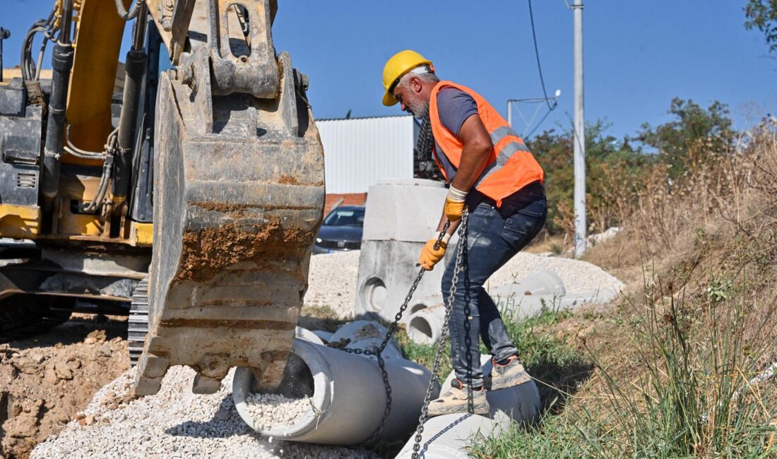 Bursa Büyükşehir Belediyesi, Yenişehir’in 5 mahallesinde gerçekleştirdiği toplam 7.600 metrelik