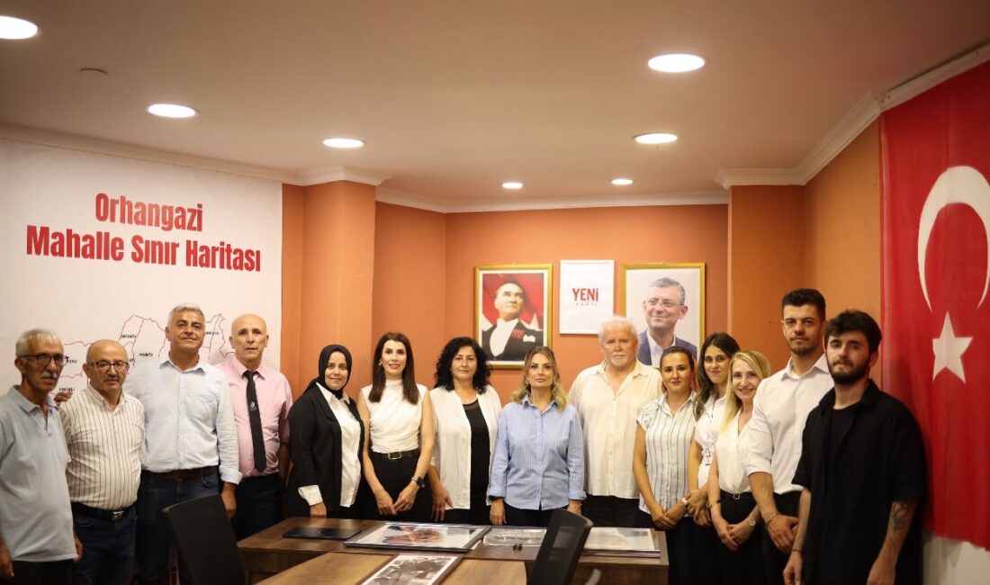 Bursa'nın Orhangazi ilçesinde geçtiğimiz hafta CHP İlçe Başkanlığı görevinden yönetim