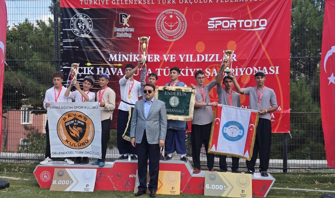 Kütahya'da 1-2 Ağustos tarihlerinde düzenlenen Minikler ve Yıldızlar Geleneksel Türk