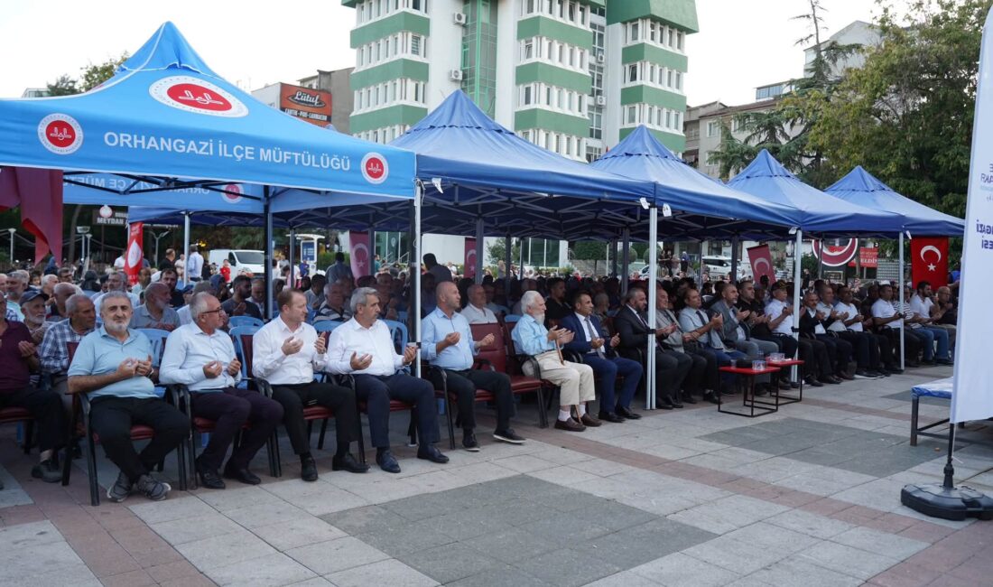 Bursa’nın Orhangazi ilçesinde, Mevlid-i Nebi haftası dolayısıyla ilçe müftülüğü tarafından
