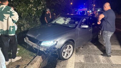 Bursa'nın Orhangazi ilçesinde gece saatlerinde meydana gelen zincirleme trafik kazasında