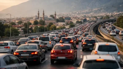 Türkiye’de trafiğe kayıtlı araç sayısı 34 milyon 746 bin 396’ya