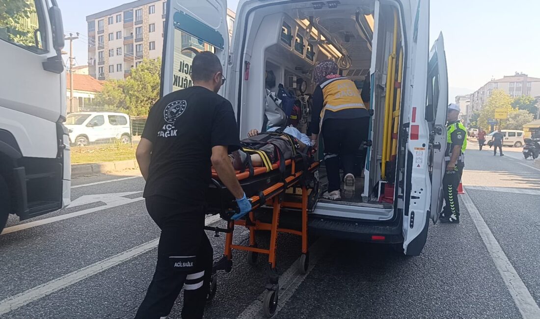 Bursa’nın Orhangazi ilçesinde anayol üzerinde meydana gelen trafik kazasında tankerin