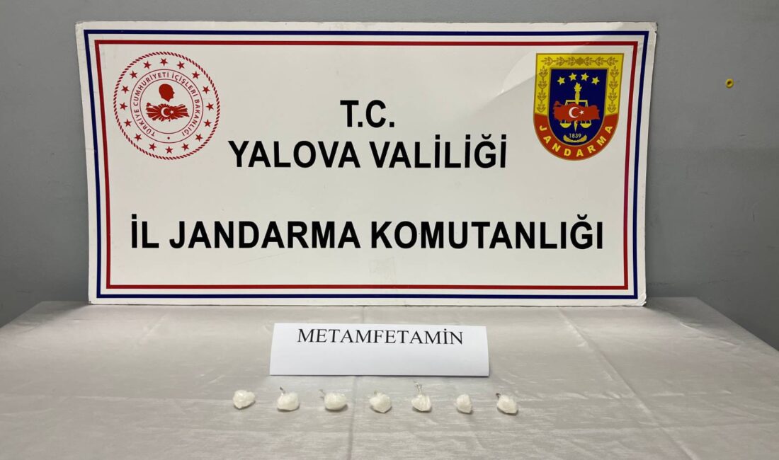 Yalova İl Jandarma Komutanlığı ekipleri, uyuşturucuyla mücadele kapsamında kent genelinde
