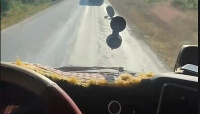 Bursa'da İznik-Mekece yolunda seyir halinde bulunan bir aracın lastiğinin koparak