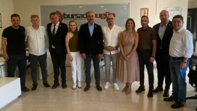 YENİ Parti Bursa İl Başkanı Nihat Yeşiltaş ve beraberindeki heyet,