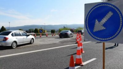 Bursa'nın Nilüfer ilçesinde Çınarcık Barajı'ndan gelen suyun kente ulaştırılması amacıyla